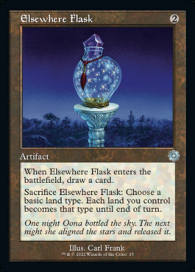 Elsewhere Flask (Retro) [The Brothers' War Retro Artifacts] | Exor Games New Glasgow