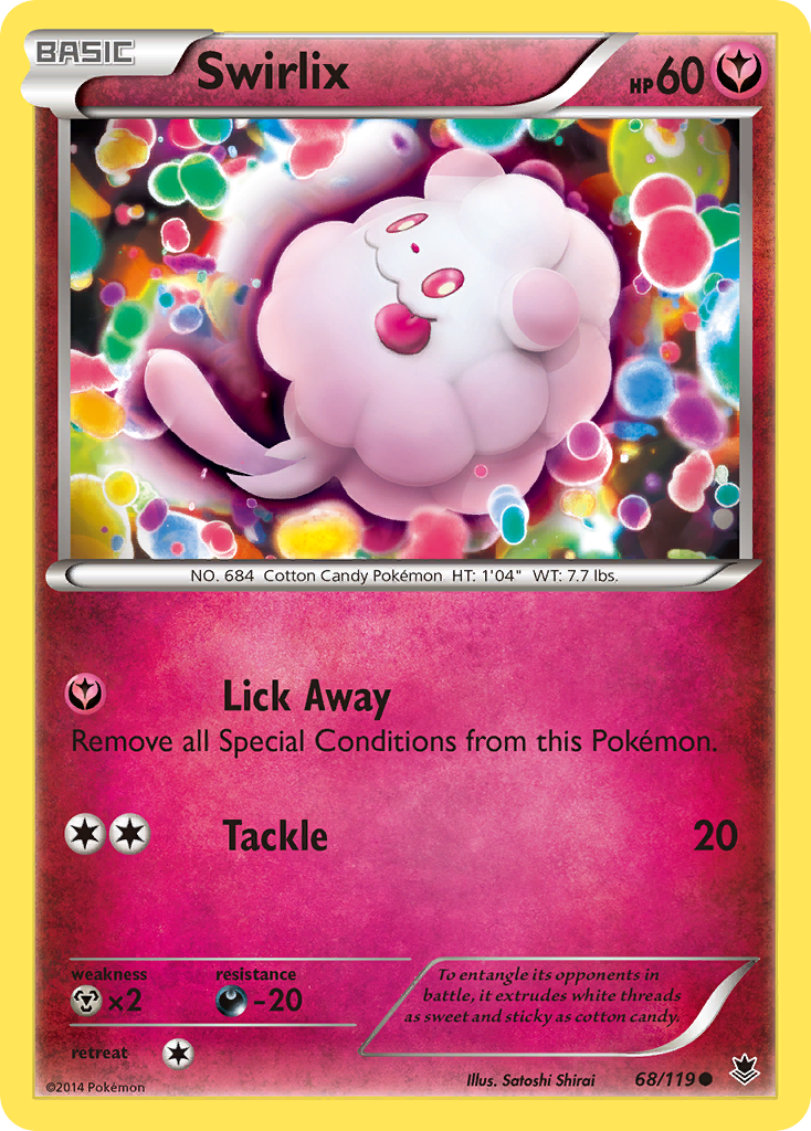 Swirlix (68/119) [XY: Phantom Forces] | Exor Games New Glasgow