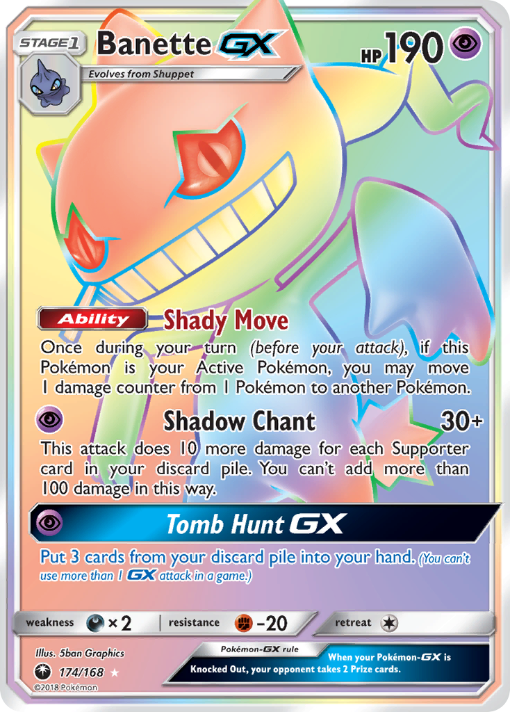 Banette GX (174/168) [Sun & Moon: Celestial Storm] | Exor Games New Glasgow