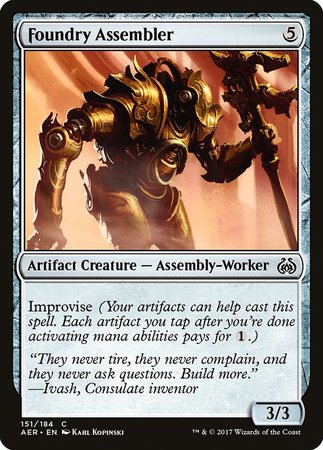 Foundry Assembler [Aether Revolt] | Exor Games New Glasgow