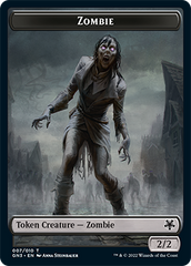 Zombie // Angel Double-Sided Token [Game Night: Free-for-All Tokens] | Exor Games New Glasgow