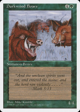 Durkwood Boars [Fourth Edition] | Exor Games New Glasgow