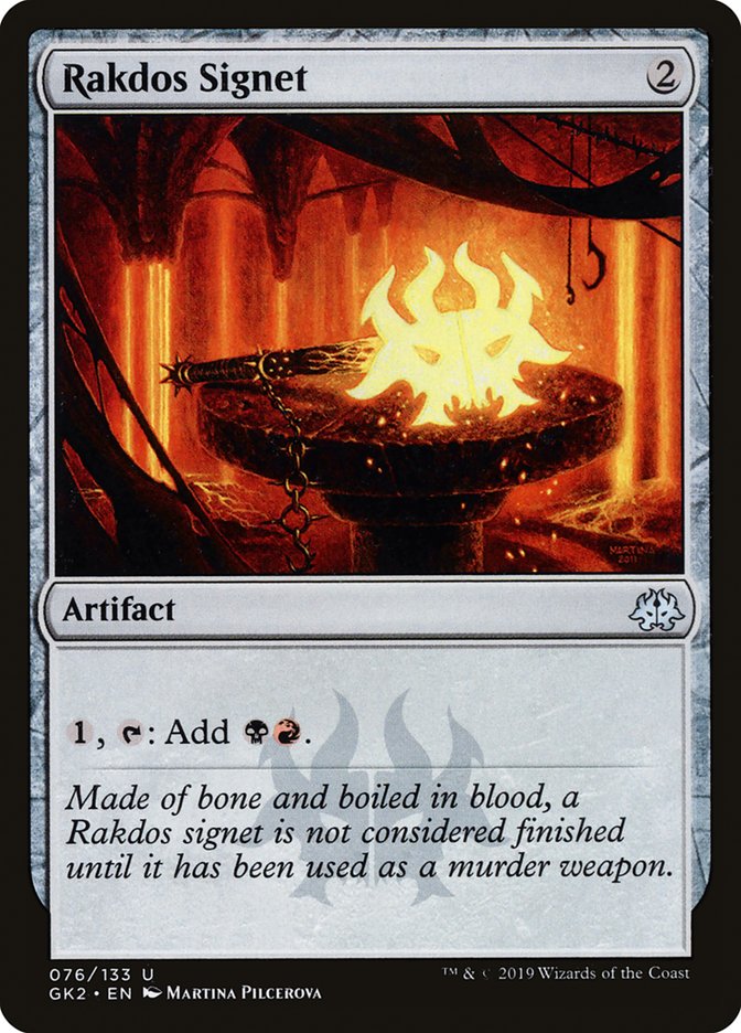 Rakdos Signet [Ravnica Allegiance Guild Kit] | Exor Games New Glasgow
