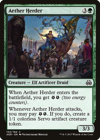 Aether Herder [Aether Revolt] | Exor Games New Glasgow