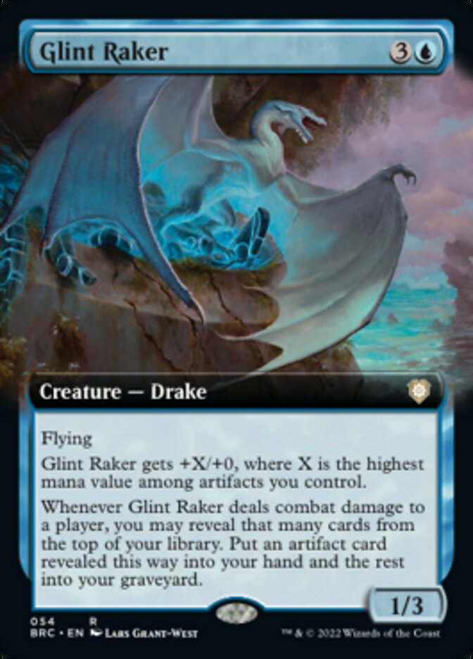 Glint Raker (Extended Art) [The Brothers' War Commander] | Exor Games New Glasgow