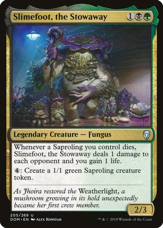 Slimefoot, the Stowaway [Dominaria] | Exor Games New Glasgow