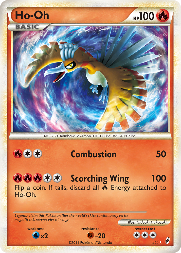 Ho-Oh (SL5) [HeartGold & SoulSilver: Call of Legends] | Exor Games New Glasgow