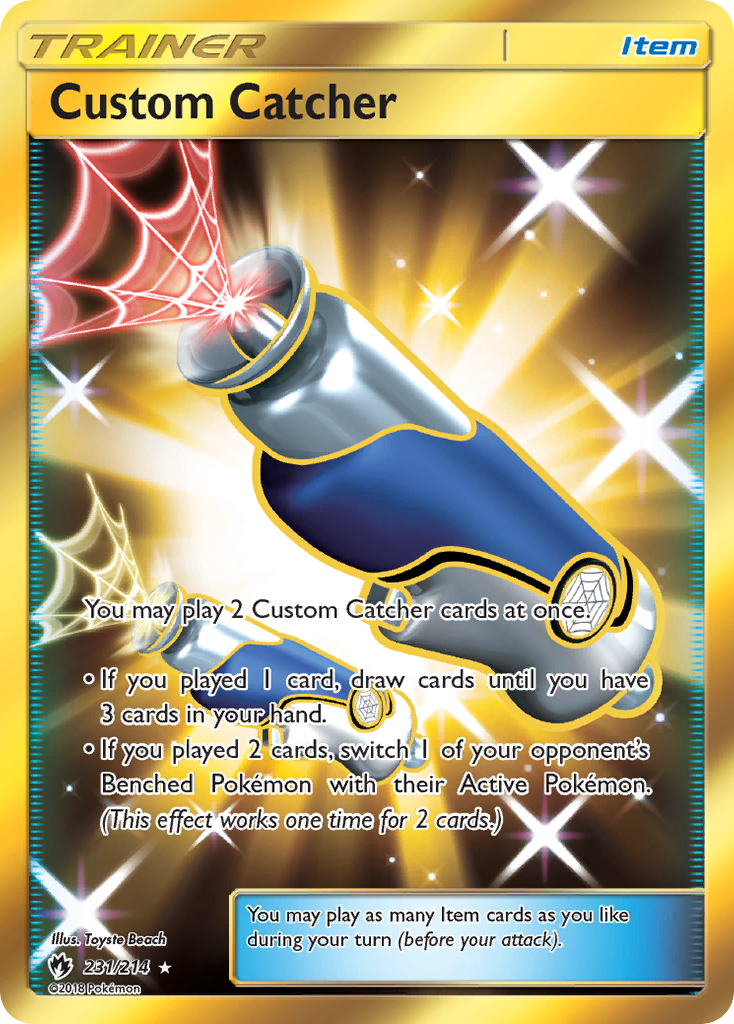 Custom Catcher (231/214) [Sun & Moon: Lost Thunder] | Exor Games New Glasgow