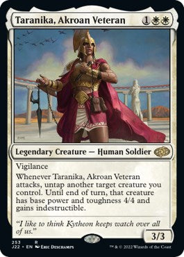 Taranika, Akroan Veteran [Jumpstart 2022] | Exor Games New Glasgow