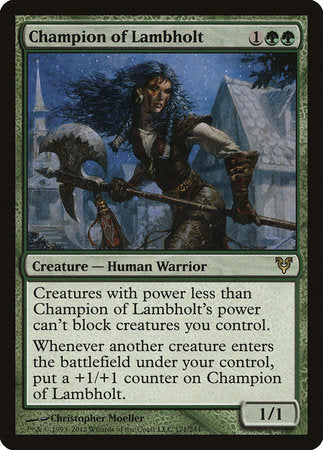 Champion of Lambholt [Avacyn Restored] | Exor Games New Glasgow