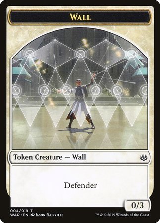 Wall Token [War of the Spark Tokens] | Exor Games New Glasgow