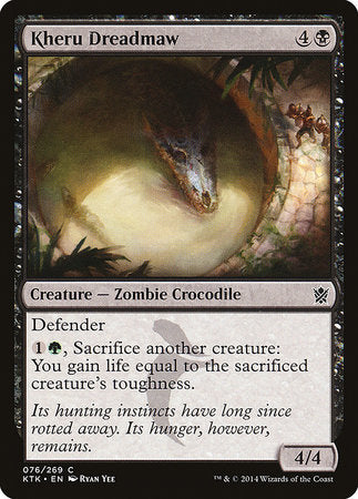 Kheru Dreadmaw [Khans of Tarkir] | Exor Games New Glasgow