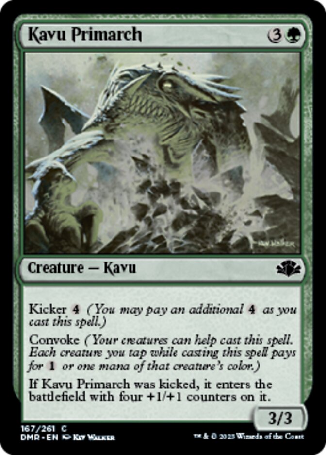 Kavu Primarch [Dominaria Remastered] | Exor Games New Glasgow