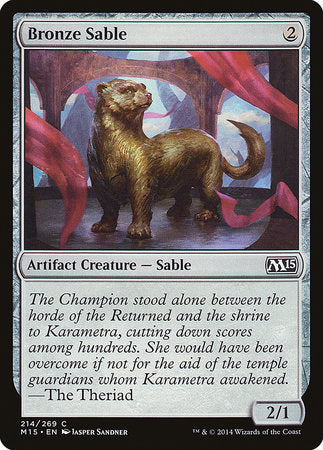 Bronze Sable [Magic 2015] | Exor Games New Glasgow