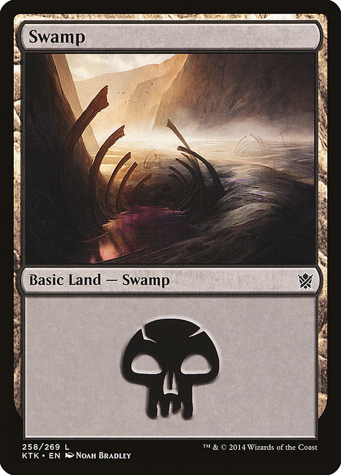 Swamp (258) [Khans of Tarkir] | Exor Games New Glasgow