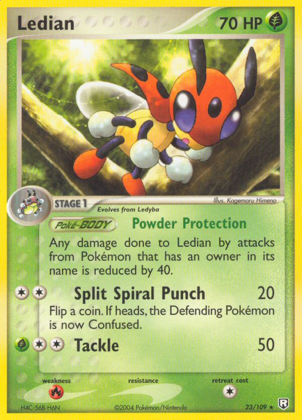 Ledian (23/109) [EX: Team Rocket Returns] | Exor Games New Glasgow