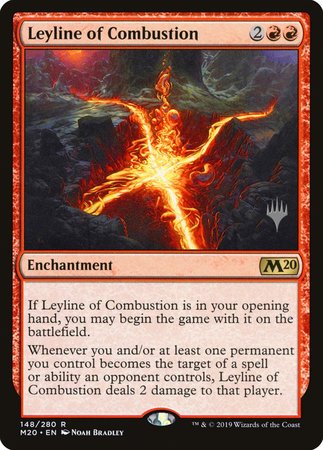 Leyline of Combustion [Core Set 2020 Promos] | Exor Games New Glasgow