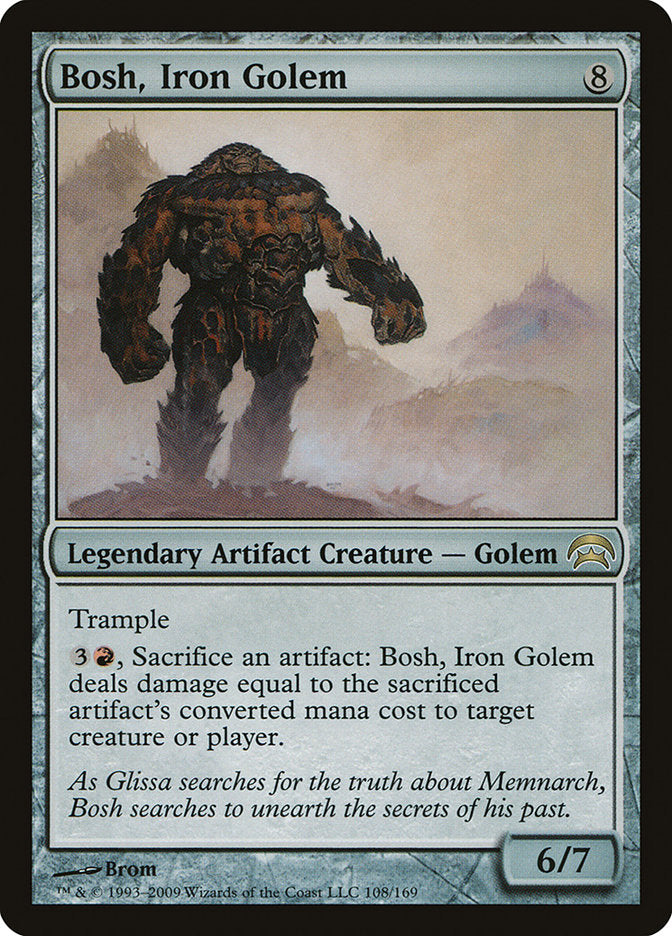 Bosh, Iron Golem [Planechase] | Exor Games New Glasgow