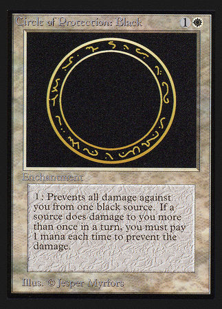 Circle of Protection: Black (IE) [Intl. Collectors’ Edition] | Exor Games New Glasgow