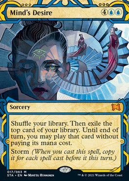 Mind's Desire (Etched Foil) [Strixhaven Mystical Archive] | Exor Games New Glasgow