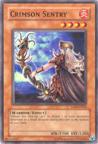 Crimson Sentry [LON-EN033] Common | Exor Games New Glasgow