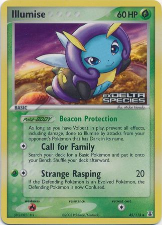 Illumise (45/113) (Stamped) [EX: Delta Species] | Exor Games New Glasgow