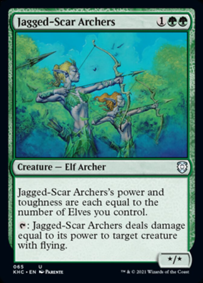 Jagged-Scar Archers [Kaldheim Commander] | Exor Games New Glasgow