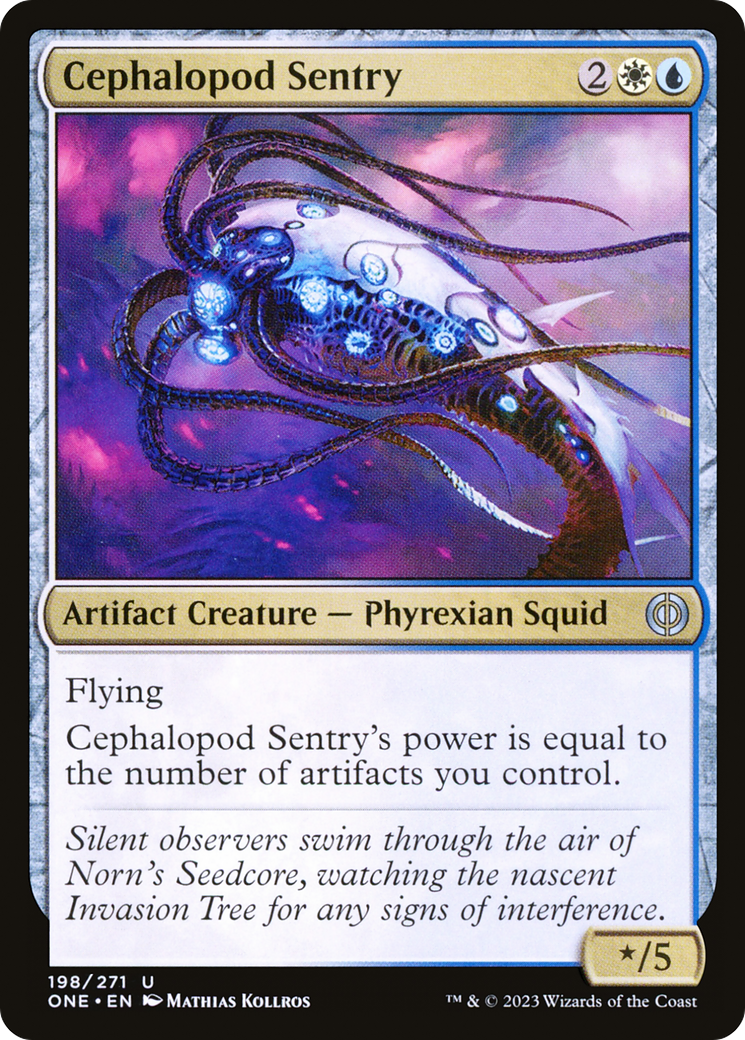 Cephalopod Sentry [Phyrexia: All Will Be One] | Exor Games New Glasgow