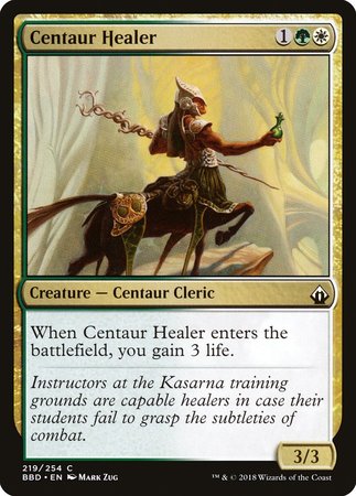 Centaur Healer [Battlebond] | Exor Games New Glasgow