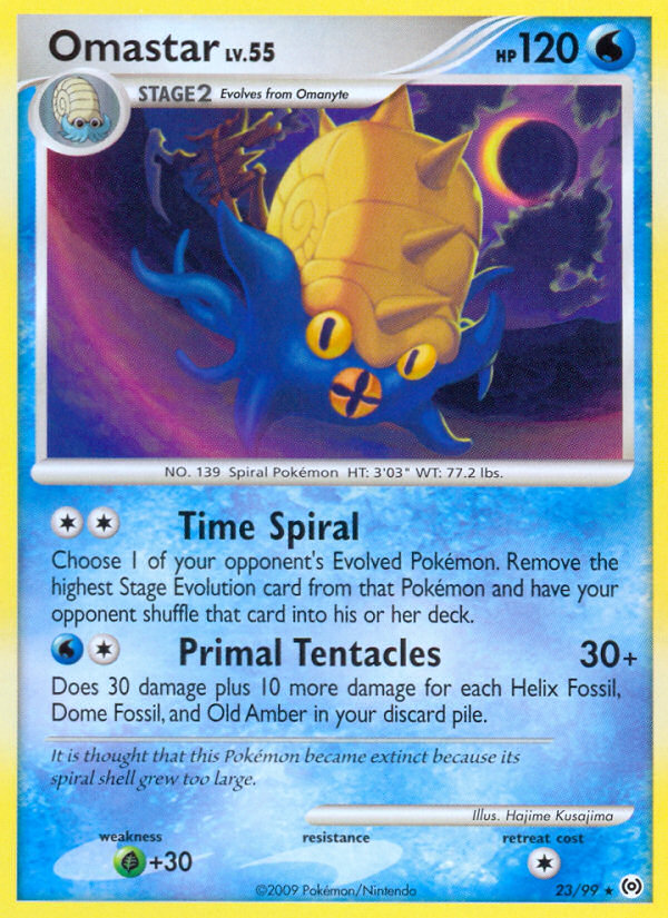 Omastar (23/99) [Platinum: Arceus] | Exor Games New Glasgow