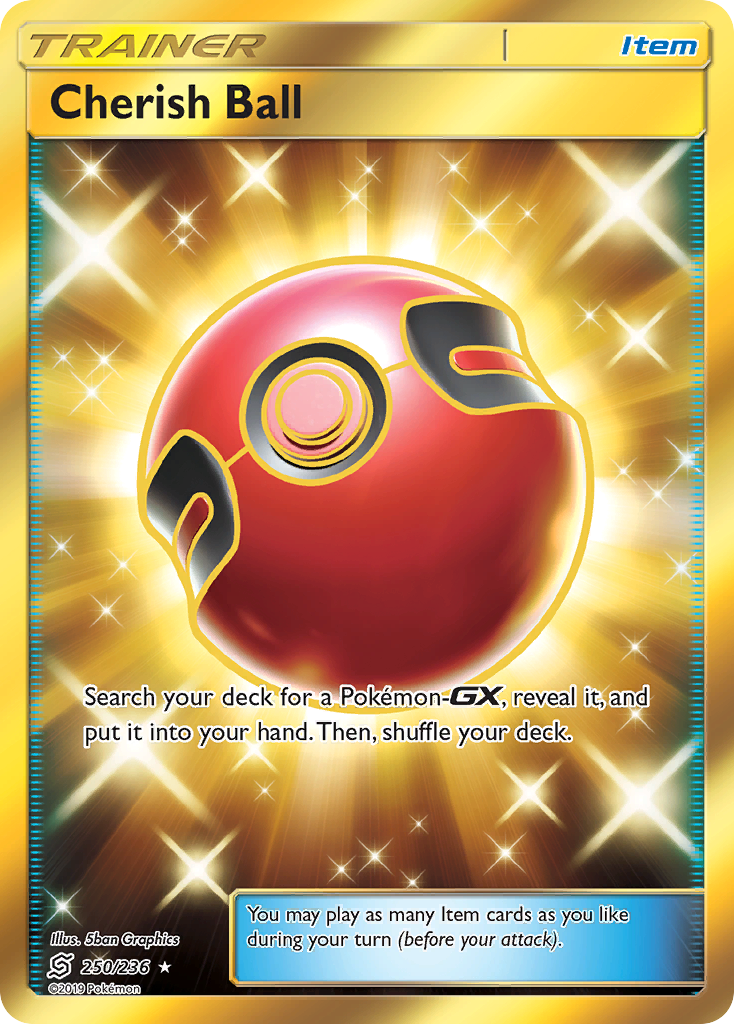 Cherish Ball (250/236) [Sun & Moon: Unified Minds] | Exor Games New Glasgow