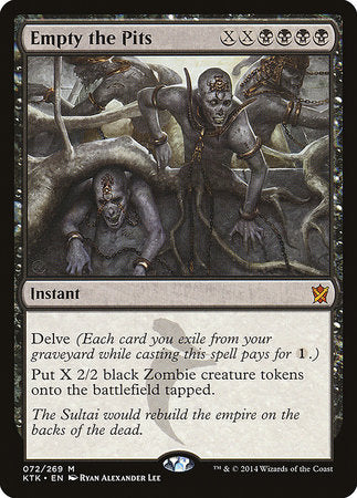 Empty the Pits [Khans of Tarkir] | Exor Games New Glasgow