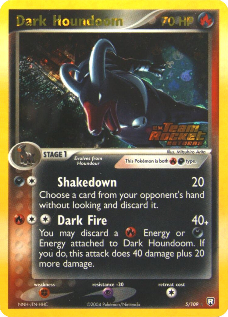 Dark Houndoom (5/109) (Stamped) [EX: Team Rocket Returns] | Exor Games New Glasgow