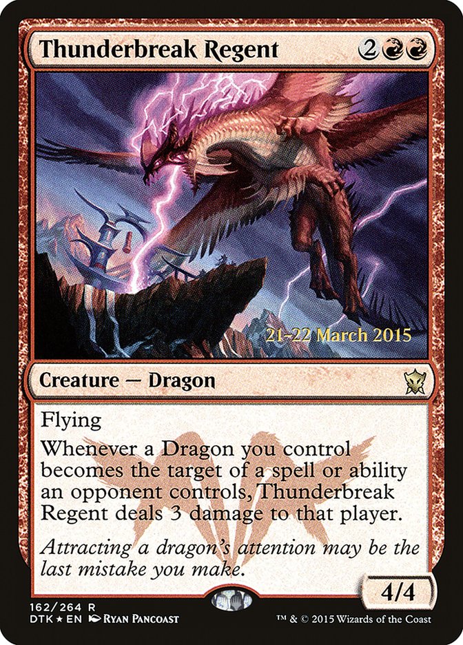 Thunderbreak Regent  [Dragons of Tarkir Prerelease Promos] | Exor Games New Glasgow