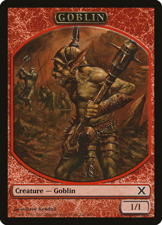 Goblin Token [Tenth Edition Tokens] | Exor Games New Glasgow