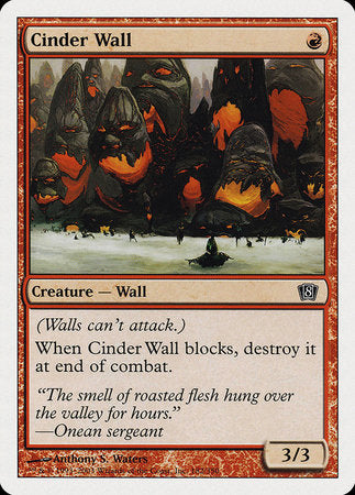 Cinder Wall [Eighth Edition] | Exor Games New Glasgow