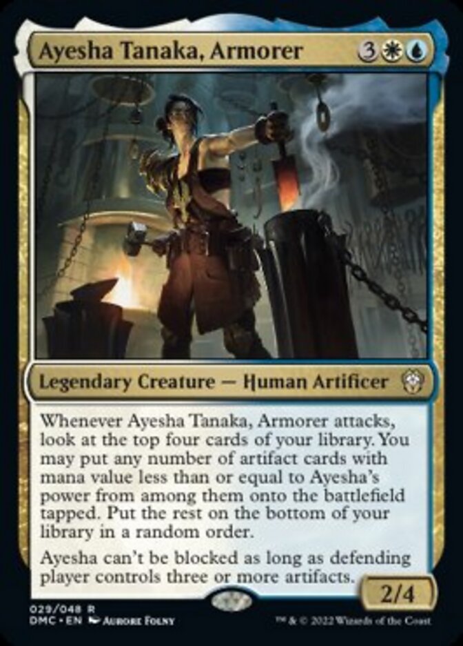 Ayesha Tanaka, Armorer [Dominaria United Commander] | Exor Games New Glasgow