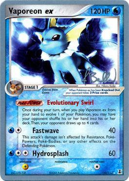 Vaporeon ex (110/113) (Eeveelutions - Jimmy Ballard) [World Championships 2006] | Exor Games New Glasgow