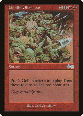 Goblin Offensive [Urza's Saga] | Exor Games New Glasgow