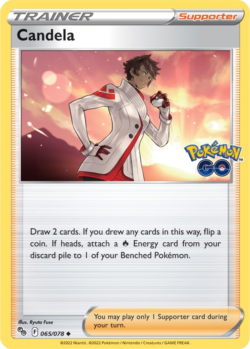 Candela (065/078) [Pokémon GO] | Exor Games New Glasgow