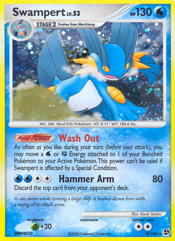 Swampert (9/106) [Diamond & Pearl: Great Encounters] | Exor Games New Glasgow