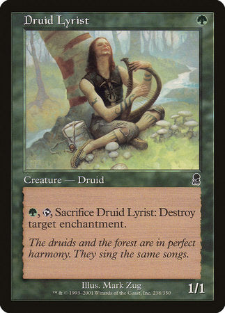 Druid Lyrist [Odyssey] | Exor Games New Glasgow