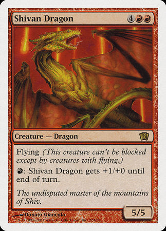 Shivan Dragon [Eighth Edition] | Exor Games New Glasgow
