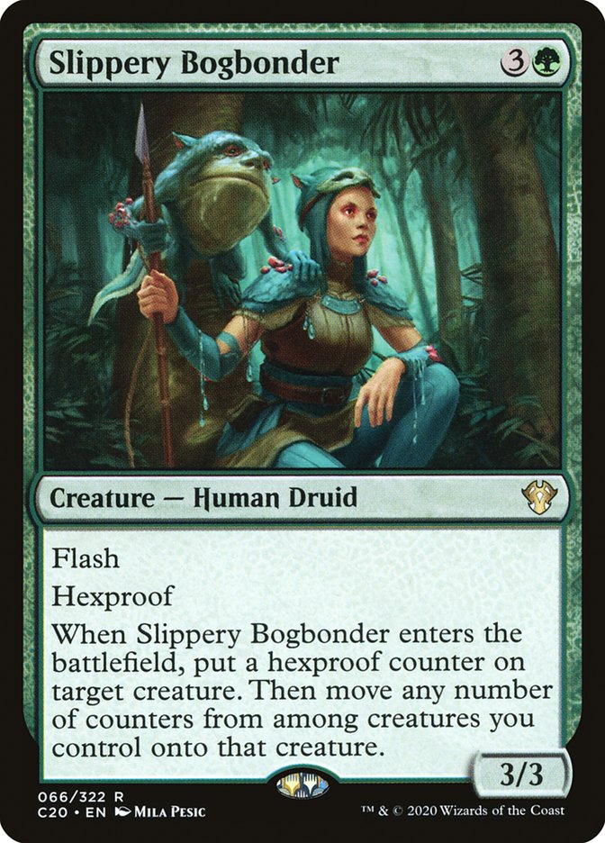 Slippery Bogbonder [Commander 2020] | Exor Games New Glasgow