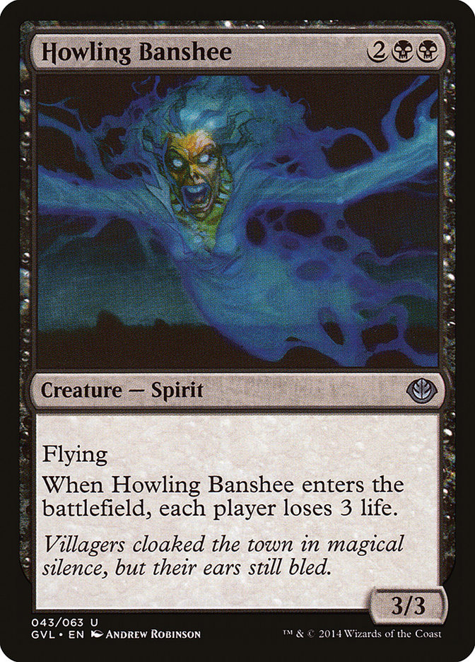 Howling Banshee (Garruk vs. Liliana) [Duel Decks Anthology] | Exor Games New Glasgow