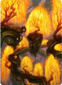 Grove of the Burnwillows Art Card [Zendikar Rising Art Series] | Exor Games New Glasgow