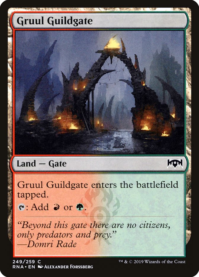 Gruul Guildgate (249/259) [Ravnica Allegiance] | Exor Games New Glasgow