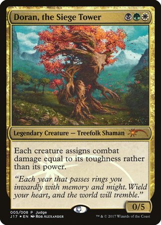 Doran, the Siege Tower [Judge Gift Cards 2017] | Exor Games New Glasgow