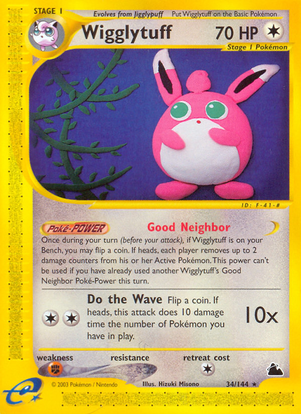 Wigglytuff (34/144) [Skyridge] | Exor Games New Glasgow