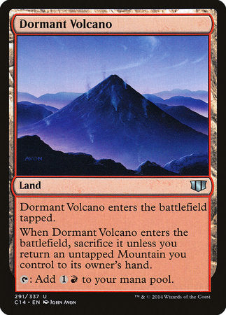 Dormant Volcano [Commander 2014] | Exor Games New Glasgow